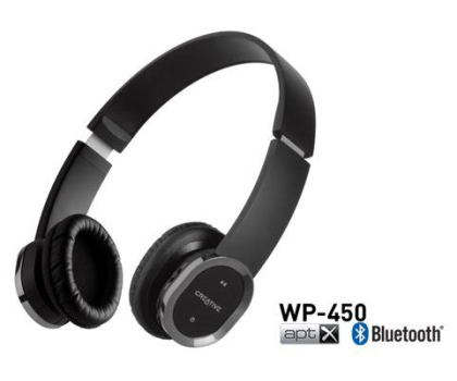 Słuchawka Creative WP-450 czarne z mikrofonem